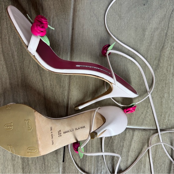 Manolo Blahnik Rose Heels - Picture 9 of 9